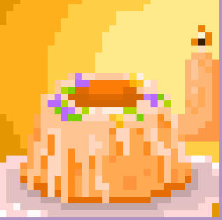 Pixel Lemon Cake